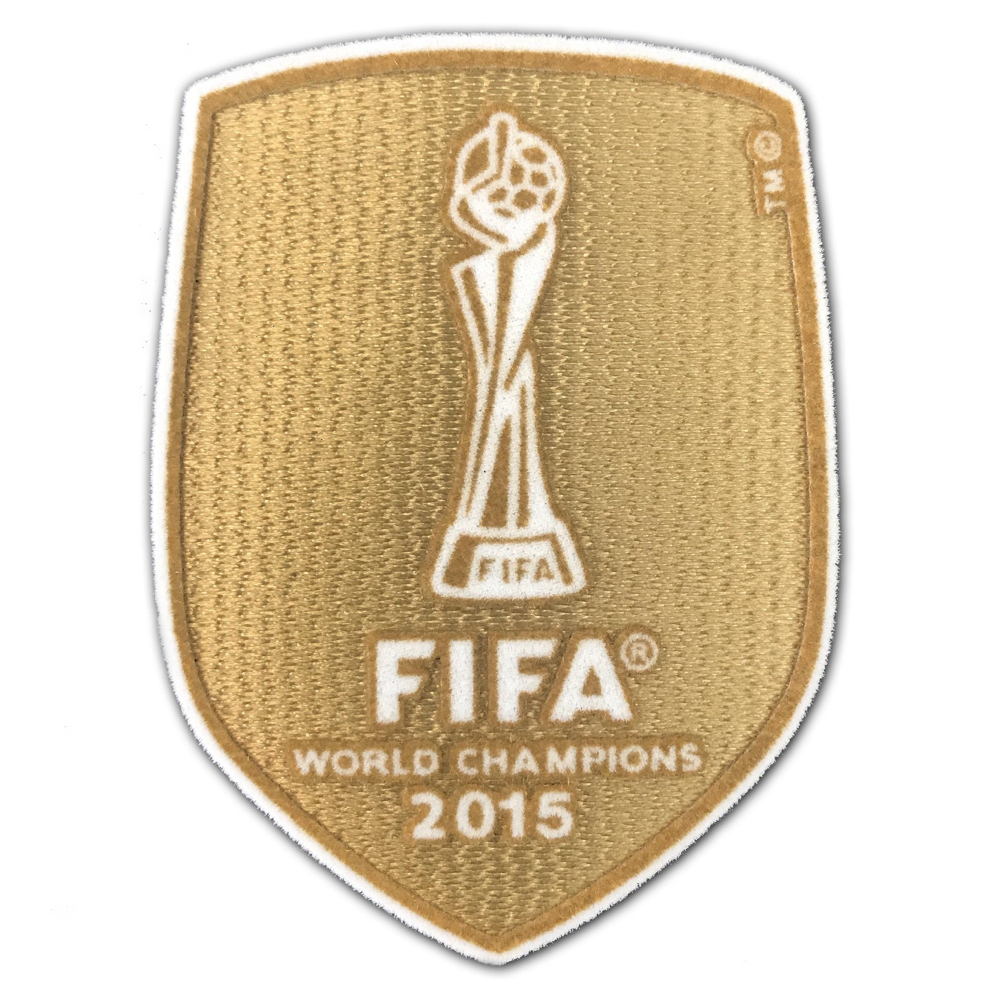 FIFA USA Womens World Cup Champions 2015 Patch (Gold)