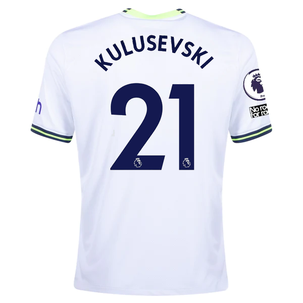 Nike Tottenham Son Heung-min Away Jersey w/ EPL + No Room for Racism Patches 23/24 (Rine/Mystic Navy/Iron Purple) Size XXL