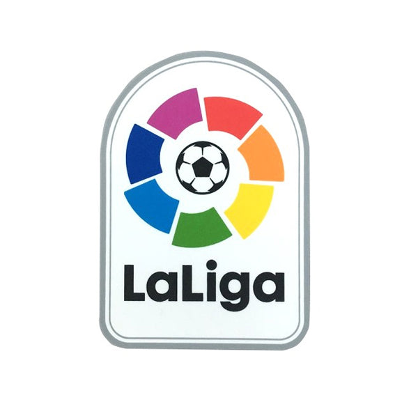 spanish la liga sleeve 2019 patch white soccer wearhouse spanish la liga sleeve 2019 patch white