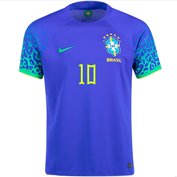 Camiseta Nike Brasil Neymar Jr. (Paramount Azul/Verde - Soccer Wearhouse