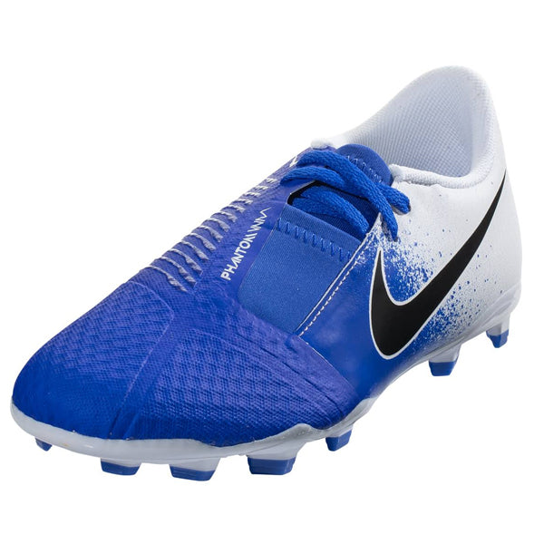 kids blue soccer cleats