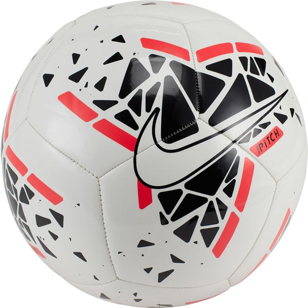 black and white nike soccer ball
