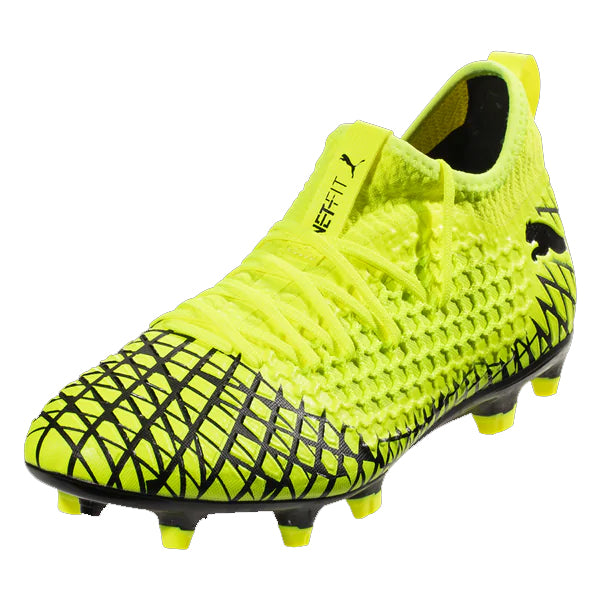 yellow puma soccer cleats