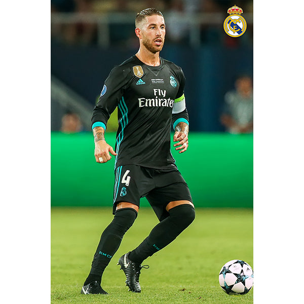 Real Madrid Sergio Ramos Poster 