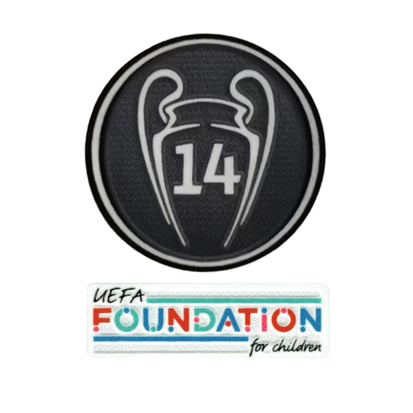 plan wijsheid Afdeling Real Madrid Champions League 14 Trophy Patch Set - Soccer Wearhouse