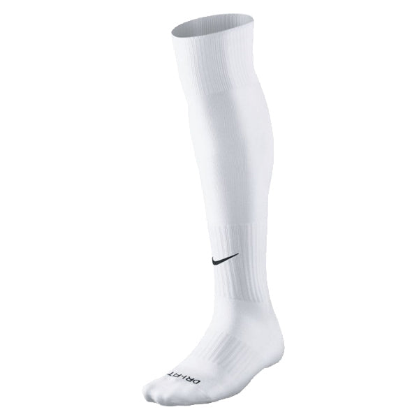 Nike Classic II Academy OTC Soccer Sock (White) - Soccer Wearhouse