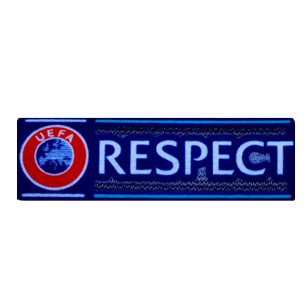 UEFA Champions League Respect Patch (Blue) – Soccer Wearhouse