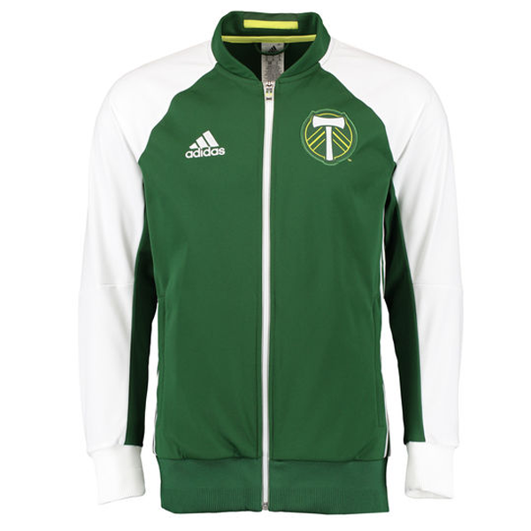 adidas Portland Timbers Anthem Jacket (Green) – Soccer Wearhouse