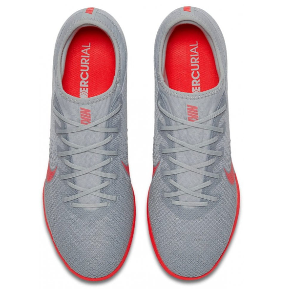 Acostado Palacio Penetración Nike Vapor 12 Pro Indoor Shoes (Wolf Grey) - Soccer Wearhouse