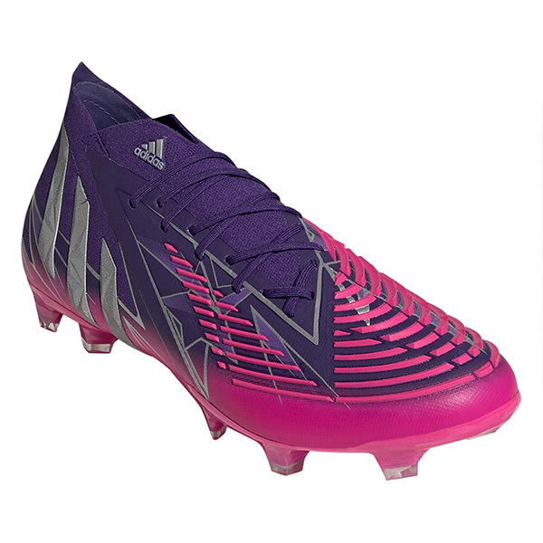 adidas Predator Edge .1 FG Soccer Cleat (Team College Purple/Metallic ...