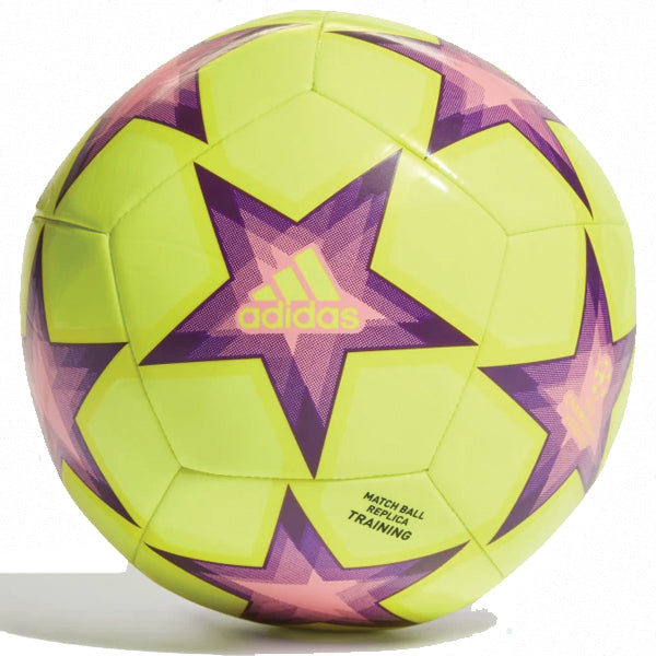 adidas UCL Club Void Soccer Ball (Solar Yellow/Beam Pink/Pantone) Soccer Wearhouse