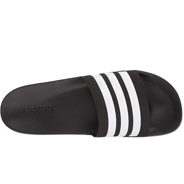 horizonte incondicional filtrar adidas Adilette Shower Sandals (Black/White) - Soccer Wearhouse