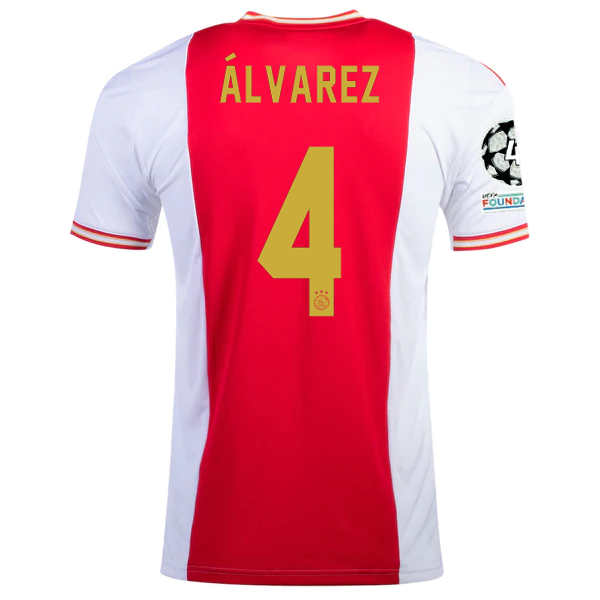 Conflict Tegen de wil Bepalen Adidas Ajax Edson Alvarez Jersey w/ Champions League Patches - Soccer  Wearhouse