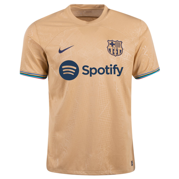 Nike Barcelona Away Jersey 22/23 (Club Gold) - Soccer Wearhouse