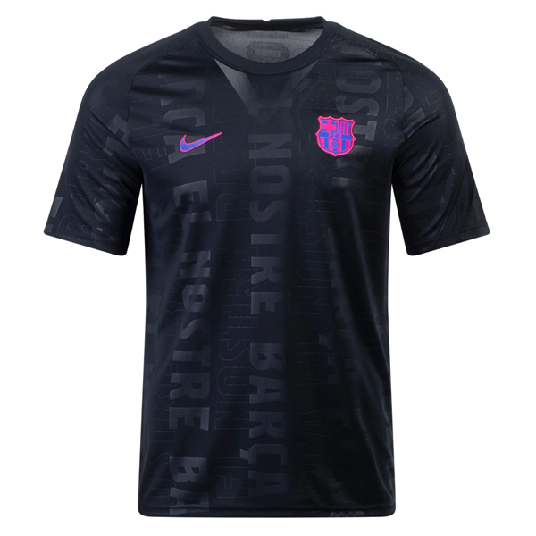 barcelona pre game jersey