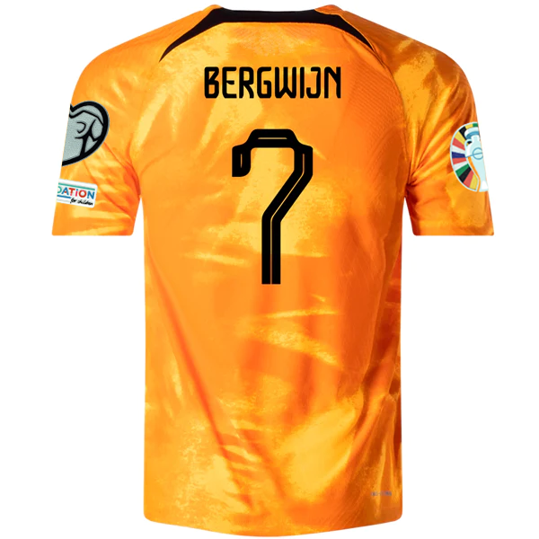 Reductor Draad Vijandig Nike Netherlands Steven Bergwijn Home Match Authentic Jersey w/ Euro Q -  Soccer Wearhouse