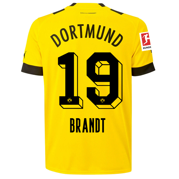 Dortmund No19 Grobkreutz Home Jersey