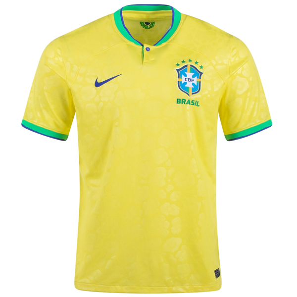 Camiseta Nike Brasil Neymar Jr. Local 22/23 (Amarillo dinámico