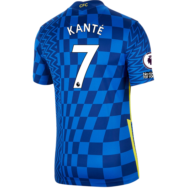 Nike Chelsea N'Golo Kante Home Jersey 21/22 w/ EPL + No ...