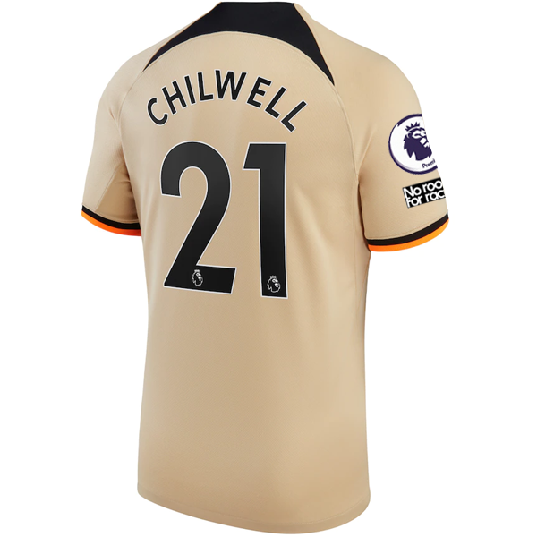 Lids Chelsea Nike 2022/23 Third Replica Custom Jersey - Gold