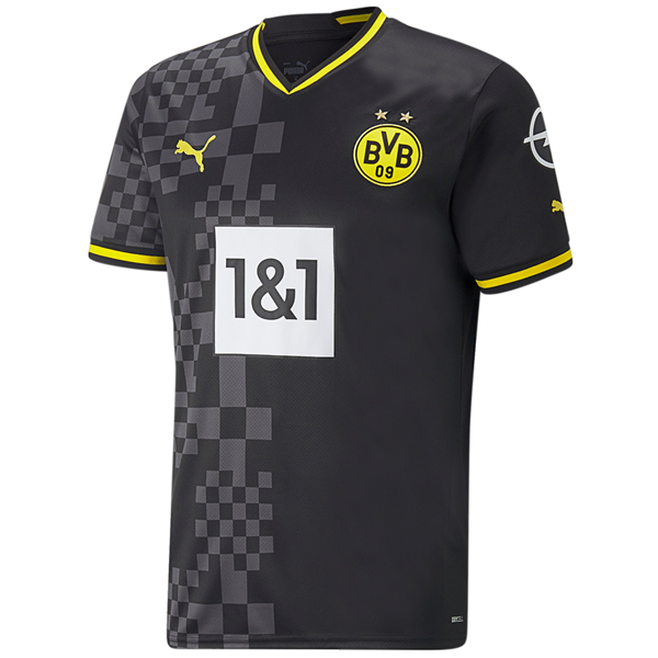 Puma Borussia Dortmund Adeyemi Cup Jersey w/ Bundesliga Patch 22/23 (Cyber Yellow/Black) Size XL