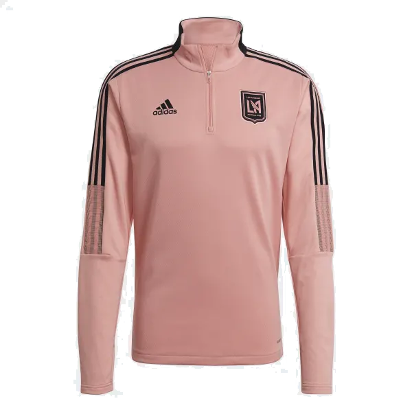 adidas LAFC Pregame T-Shirt (Black/Gold) - Soccer Wearhouse