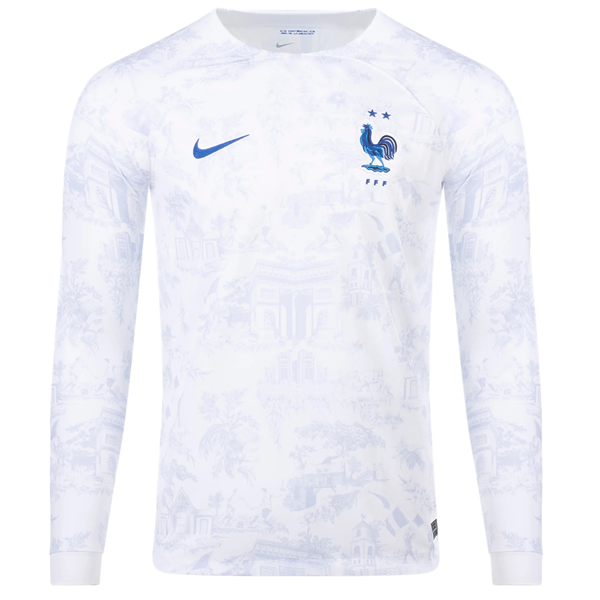 Nike Long Sleeve Away Jersey 22/23 (White/Game - Soccer