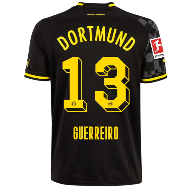 Dortmund No2 Zagadou Away Jersey