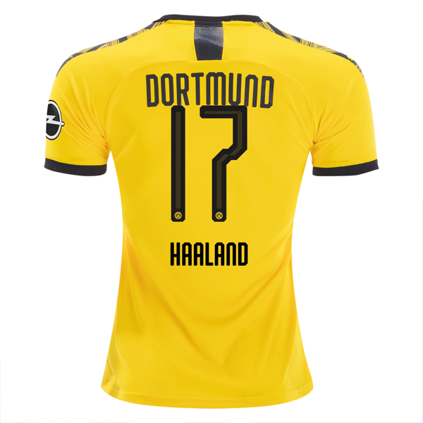 PUMA Men's 19/20 Borussia Dortmund Erling Haaland Home ...