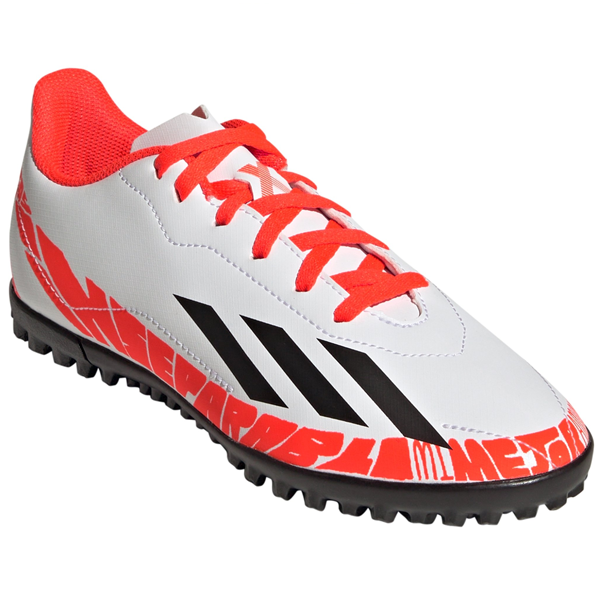 Een zekere aantrekkelijk Reusachtig adidas Jr. X Speedportal Messi.4 Turf (White/Core Black/Solar Red) - Soccer  Wearhouse