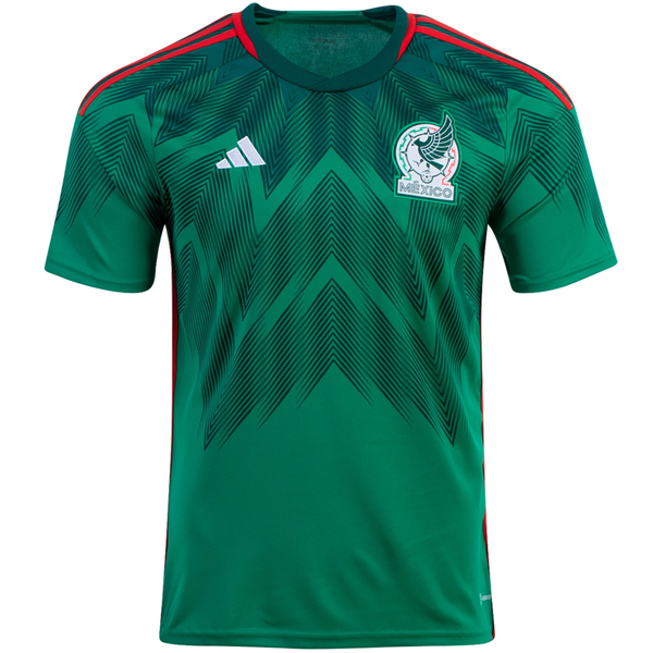 adidas Mexico Home Jersey 22/23 (Vivid Green) - Soccer