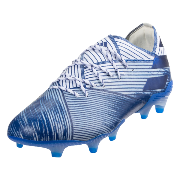 blue soccer cleats