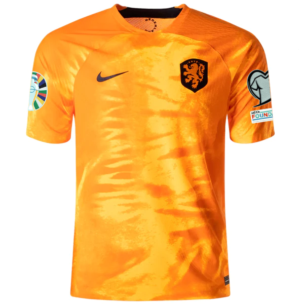 NIKE FRENKIE DE JONG NETHERLANDS LONG SLEEVE HOME JERSEY FIFA WORLD CU –