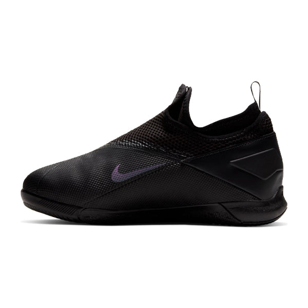 Nike Jr Phantom Vision 2 Academy IC Court Soccer Shoes (Blac - Soccer Wearhouse
