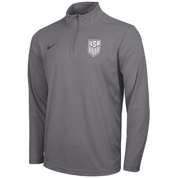 Brazil Men's Nike 1/4-Zip Intensity Top.