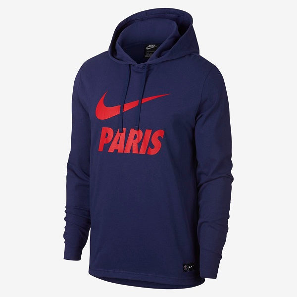 psg red and blue hoodie