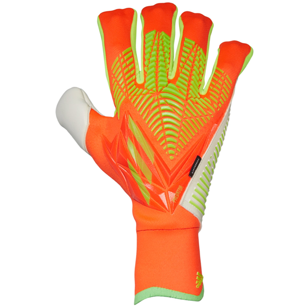 adidas Edge Fingersave Pro Gloves (Solar - Soccer Wearhouse