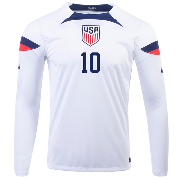 Nike Estados Unidos Home Camiseta de manga larga 22/ - Soccer Wearhouse