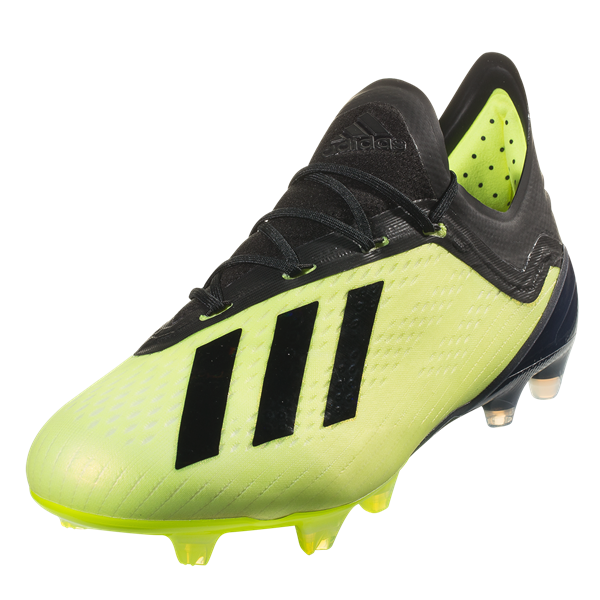 black and yellow adidas cleats