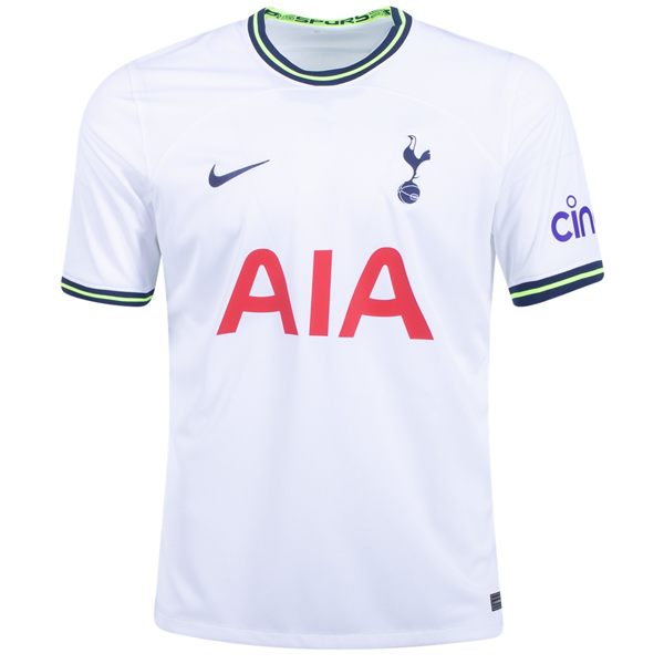 Nike Tottenham Son Heung-min Away Jersey w/ EPL + No Room for Racism Patches 23/24 (Rine/Mystic Navy/Iron Purple) Size XXL