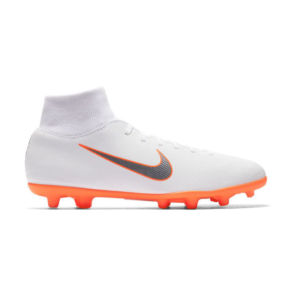 nike white and orange soccer cleats