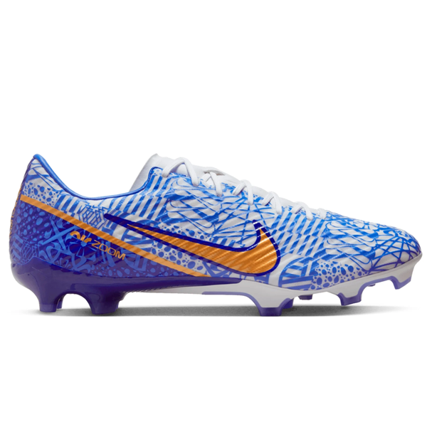 Vapor Academy FG/MG (White/Metallic Copper) - Soccer Wearhouse