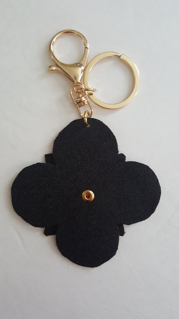 Louis Vuitton (reworked) Bag Charm | Key Ring w/ vintage lock | Keycha – C&C Collection