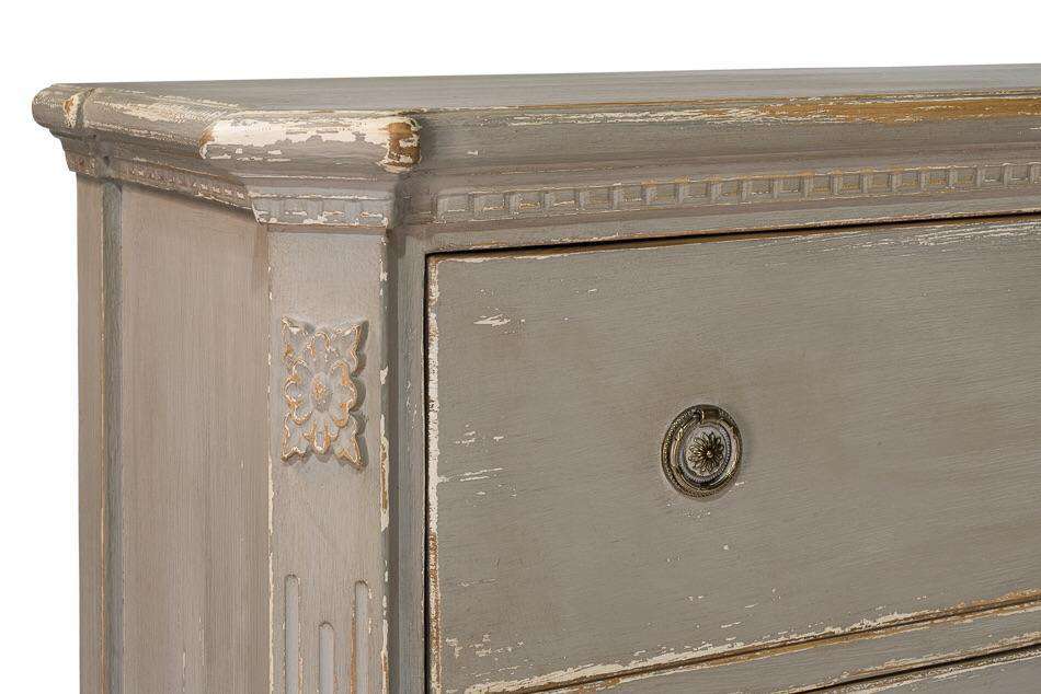 Distressed French Gray Dresser