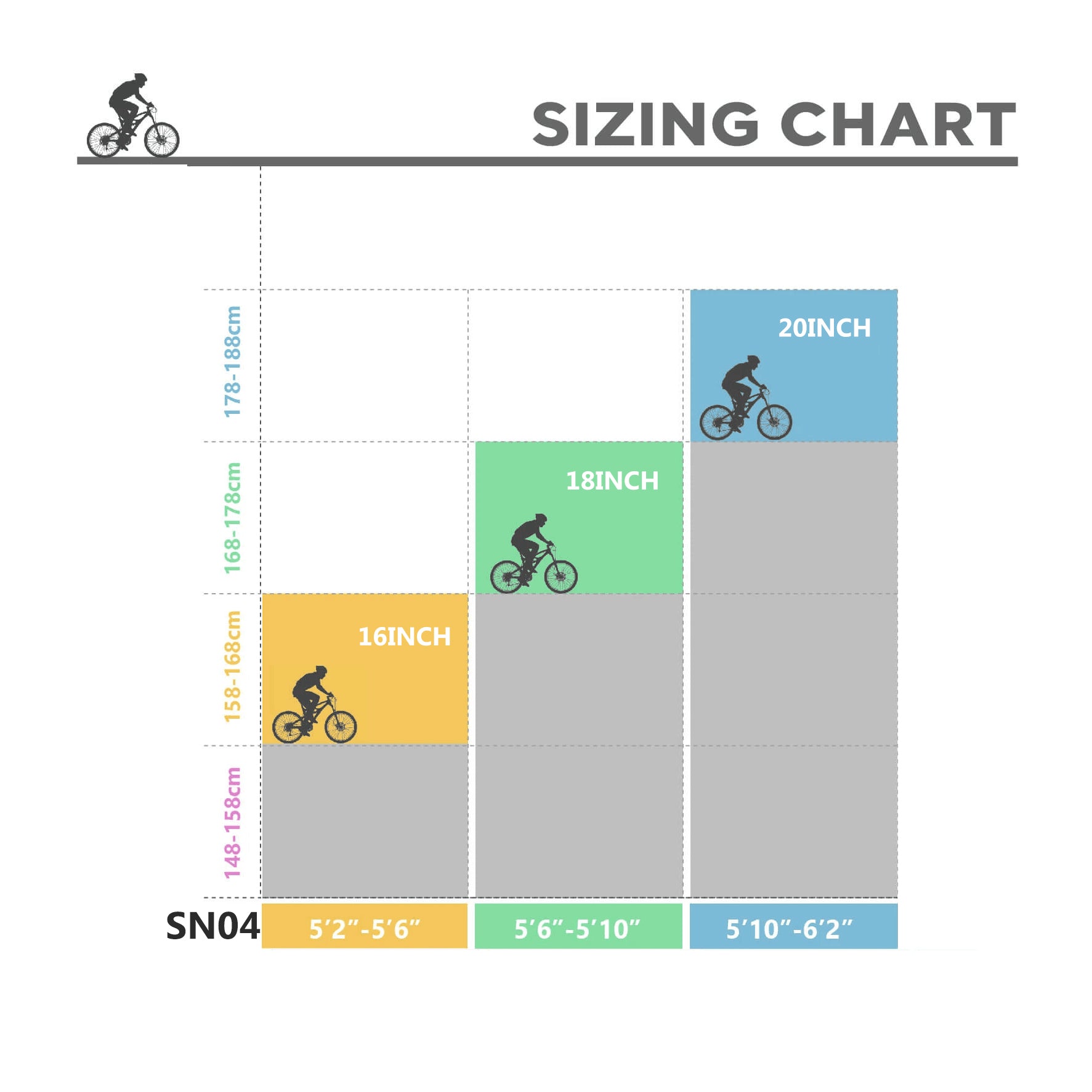 FRAME HEIGHT SIZE