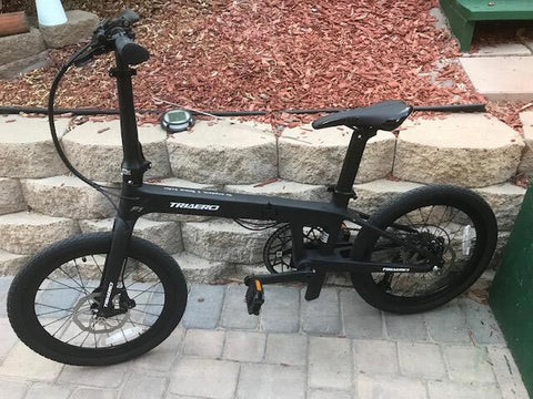 carbon folding bike