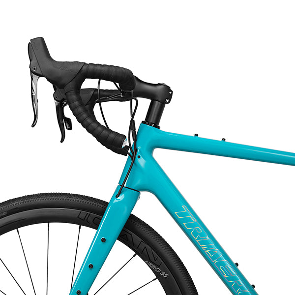 Gravel bike versus cyclocross head angle