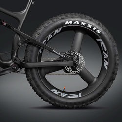 fat bike with alloy wheels