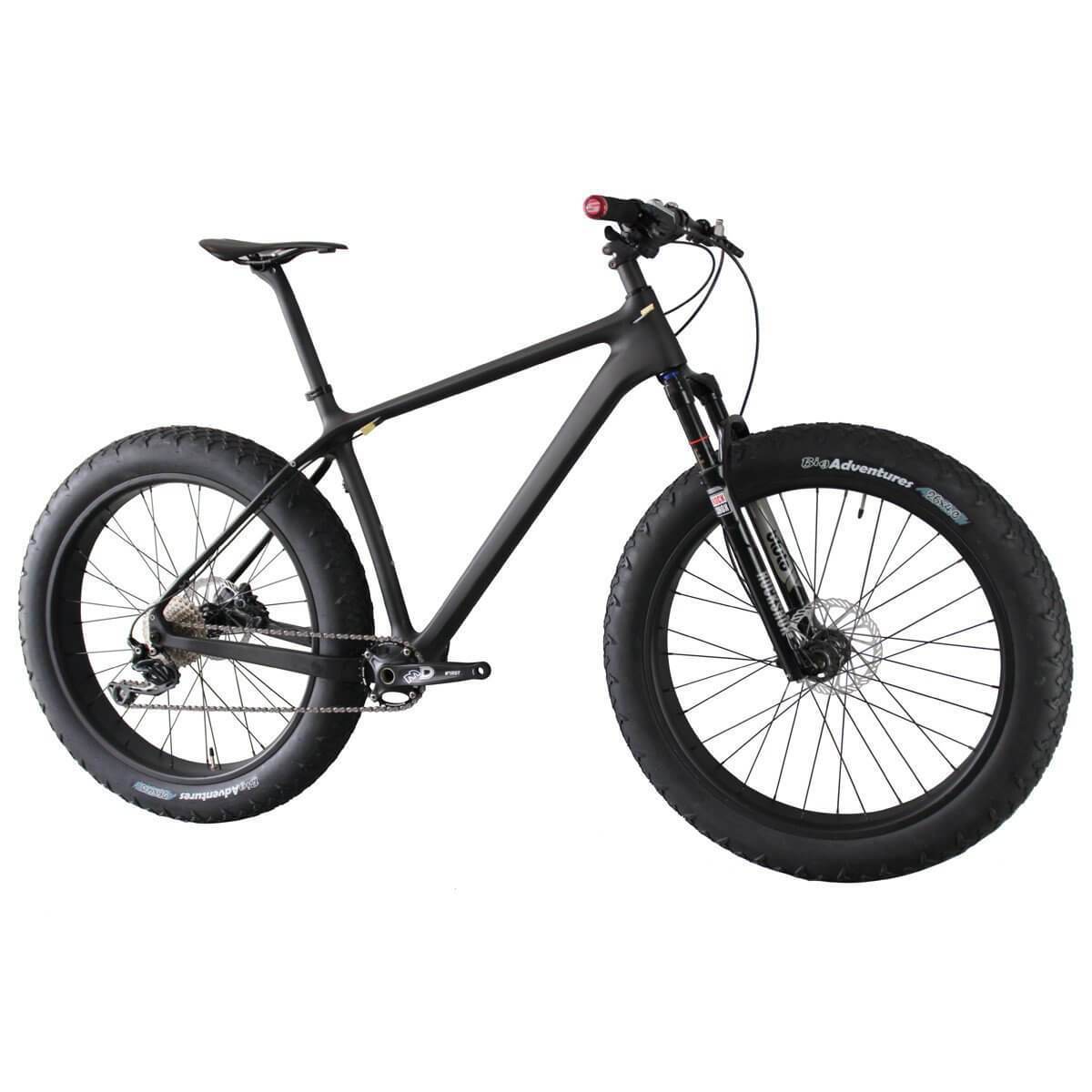 black fat bike