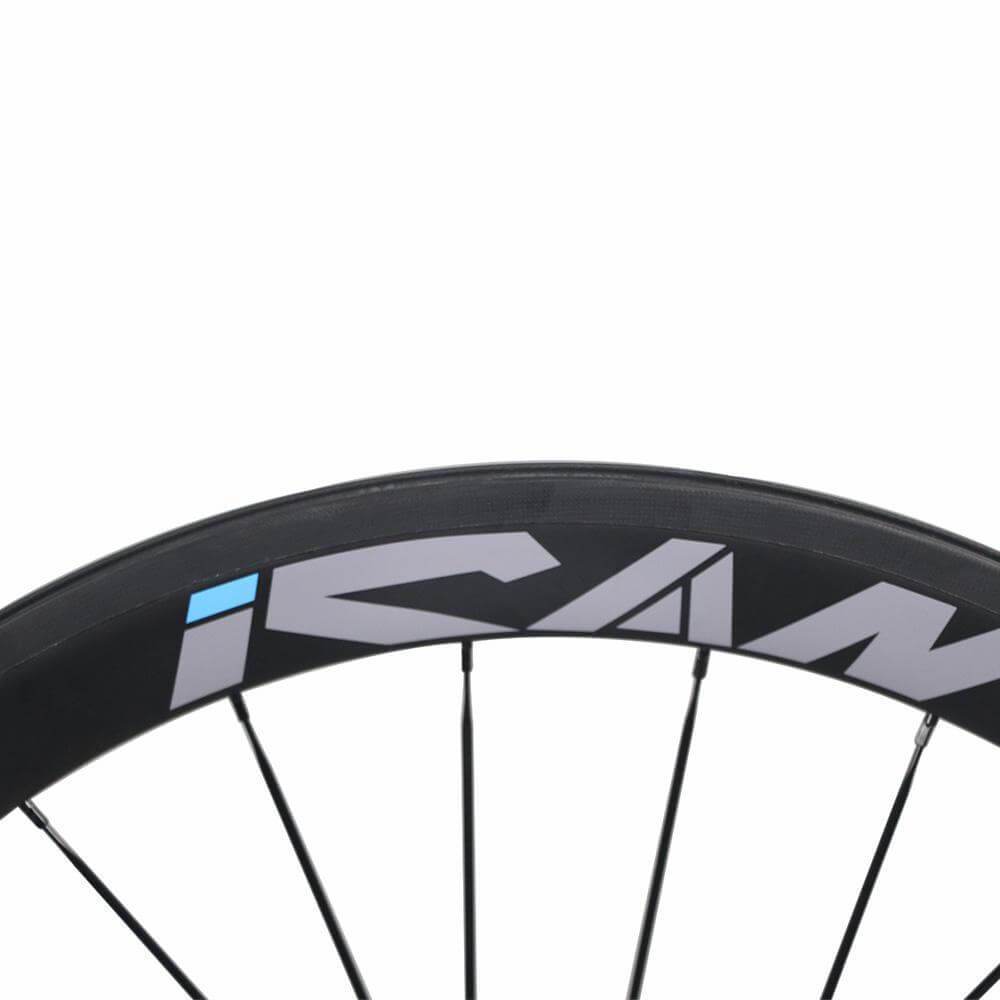 Vakantie plaats Bedrijfsomschrijving ICAN 50mm Standard carbon Road Bike Clincher Wheels – ICAN Cycling